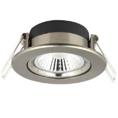 CIVILIGHT HALED Downlight 6W 2700-2100K 400lm 36° 230V Dimmbar Nickel